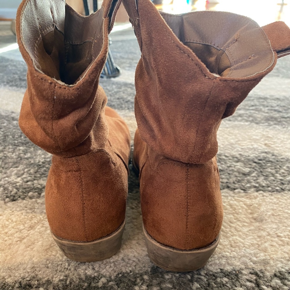 Pointed Toe Booties - Picture 2 of 8